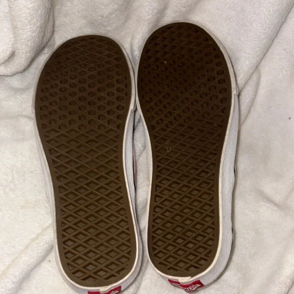 Vans light purple and Cream Checkered Slip-Ons - Picture 4 of 5